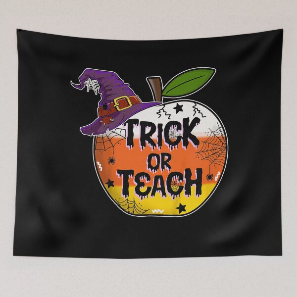 Item preview, Trick or Teach Apple Funny Teacher Halloween Costume  designed and sold by AdonisShop.