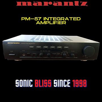 Marantz PM 57 Integrated Amplifier, sonic bliss since 1998 | Cap