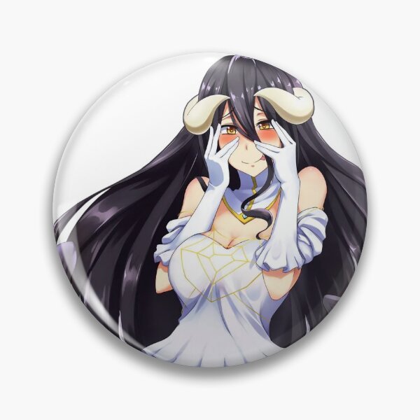 Lewd online Albedo Enamel Pin