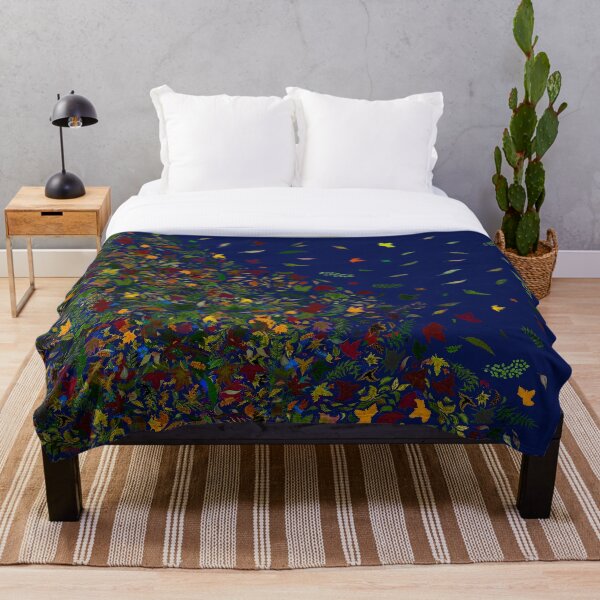 Item preview, Loose Leaf free floating blue designed and sold by Alixseesthis.