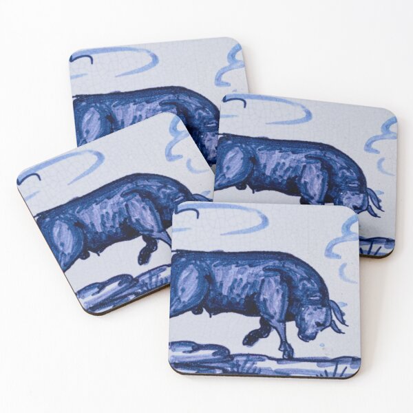 Item preview, BLUE BULL - BULLFIGHTING - RONDA - RONDA - SPAIN - ANDALUSIA - BULLS designed and sold by acapotevuelto.