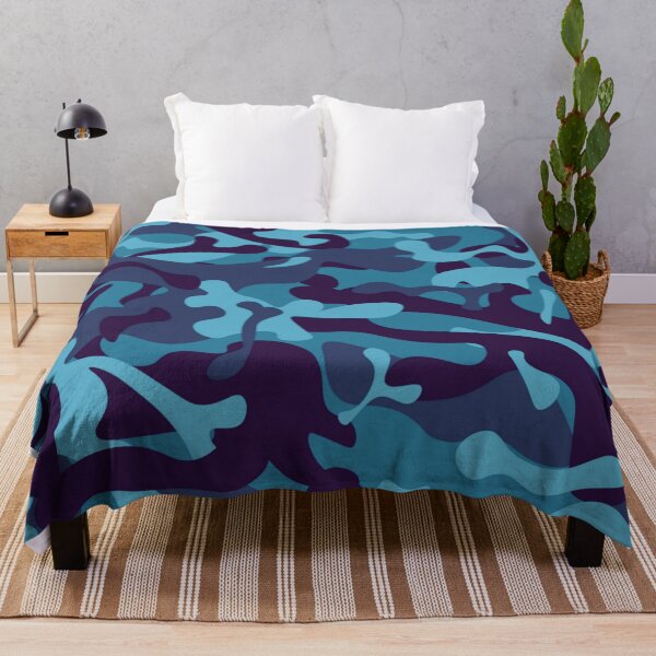 Item preview, Blue camo pattern designed and sold by Itzjustlife.
