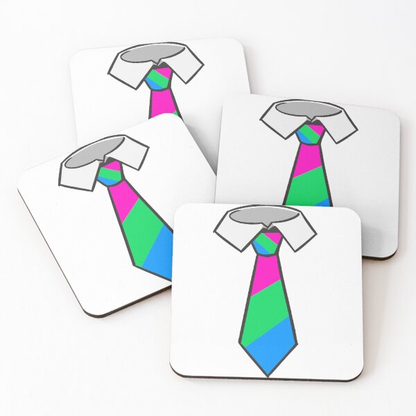 Item preview, Polysexual Pride Tie designed and sold by NoahSalvatorArt.