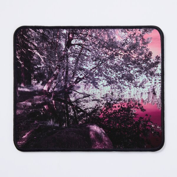 Item preview, Bending on the Ruutana lake Dark Pink edit. .Ruutana lake Siuro. designed and sold by Jouko Lehto Photography.