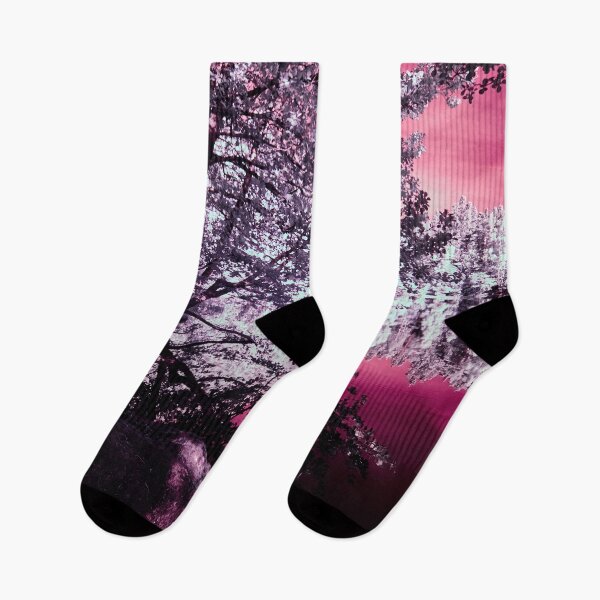 Item preview, Bending on  the Ruutana lake Dark Pink edit. .Ruutana lake Siuro. designed and sold by Jouko Lehto Photography.