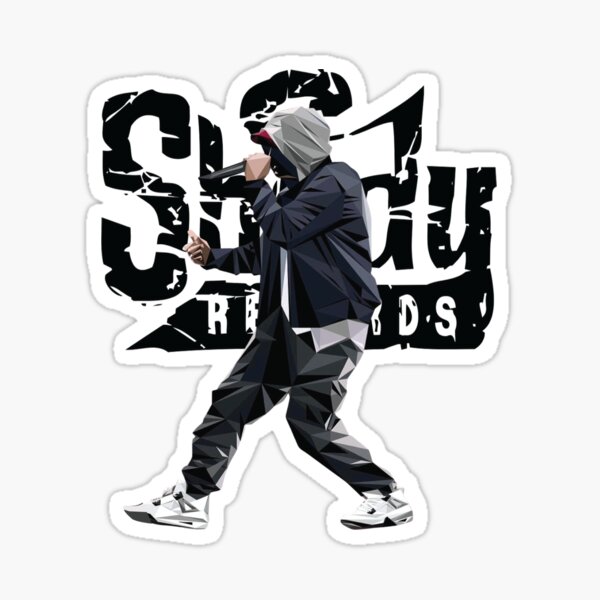 eminem mince musique ombragée rap Sticker