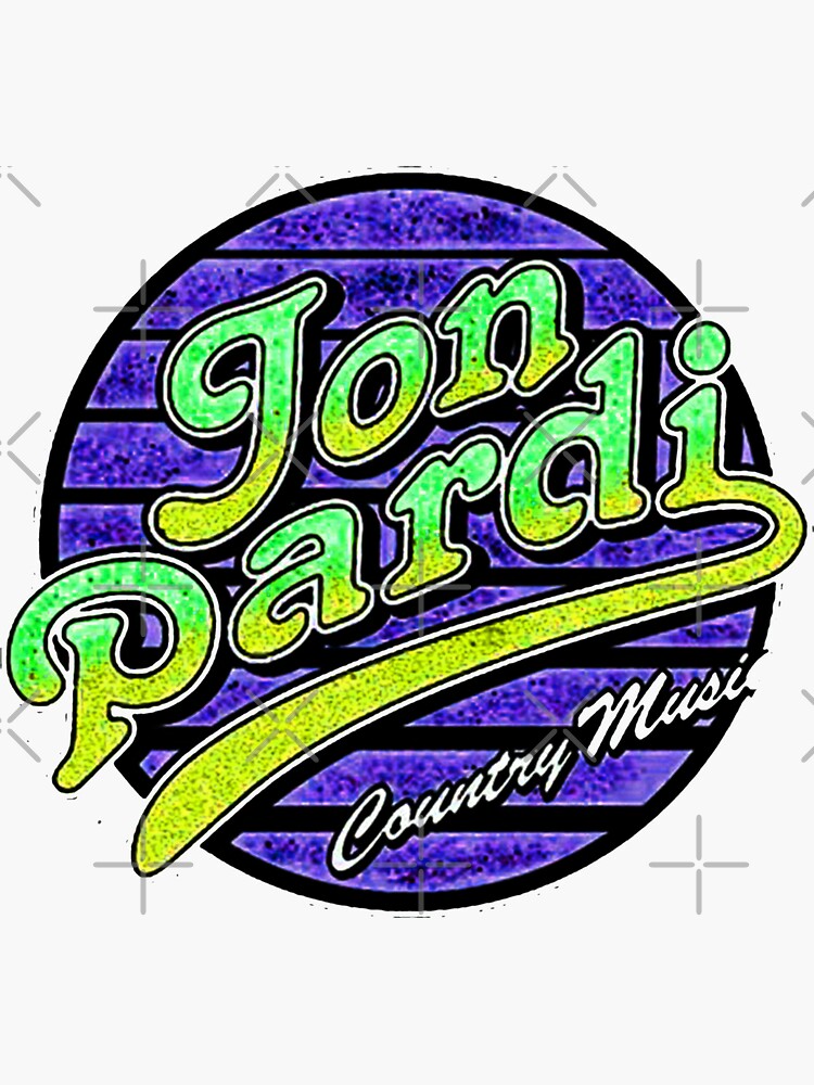 Jon Pardi  Sticker for Sale by sboyer24