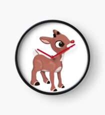 Classic Rudolph Clock