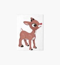 Classic Rudolph Art Board