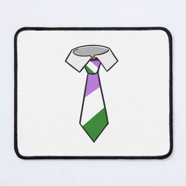 Item preview, Genderqueer Pride Tie designed and sold by NoahSalvatorArt.