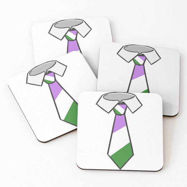 Item preview, Genderqueer Pride Tie designed and sold by NoahSalvatorArt.