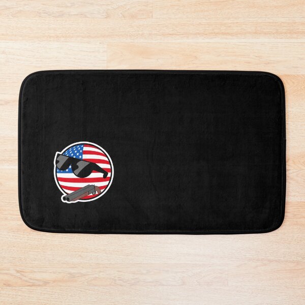 Item preview, Muricaball (USAball) With Gun - Polandball_s Countryballs   designed and sold by RobinsonBevis.