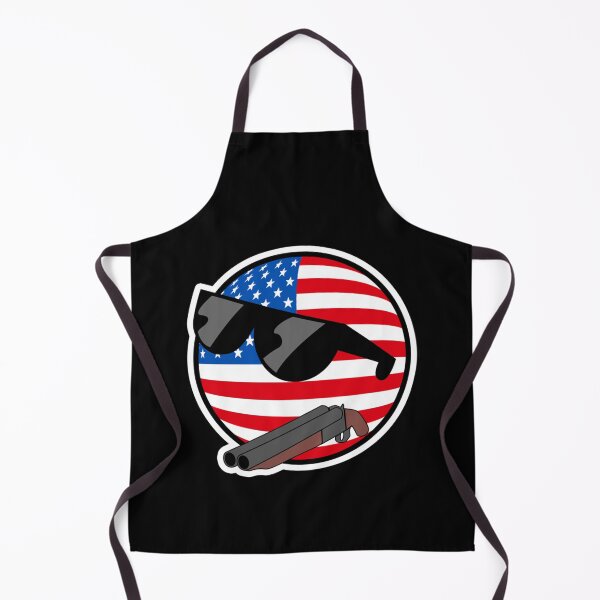 Item preview, Muricaball (USAball) With Gun - Polandball_s Countryballs designed and sold by RobinsonBevis.