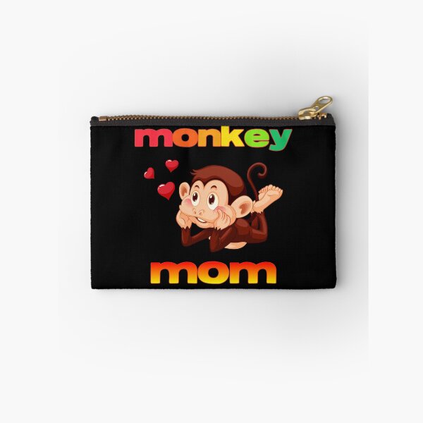 Item preview, monkey mom designed and sold by EverGlow Designs.