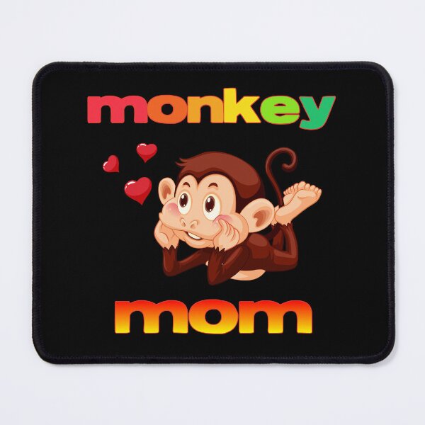Item preview, monkey mom designed and sold by EverGlow Designs.