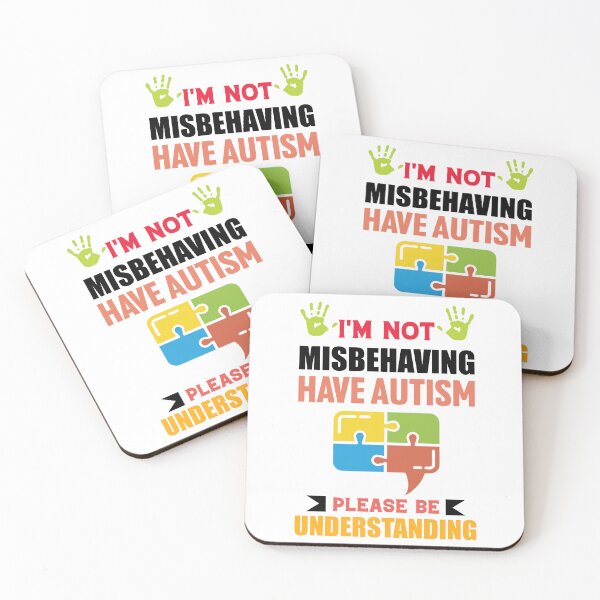Item preview, I am Not Have Autism Please Be Understanding Autistic support Be Positive Aspire To Inspire Happy Life Apparel Essential Motivation Inspiration Joy Mood designed and sold by DesignByHeartUK.