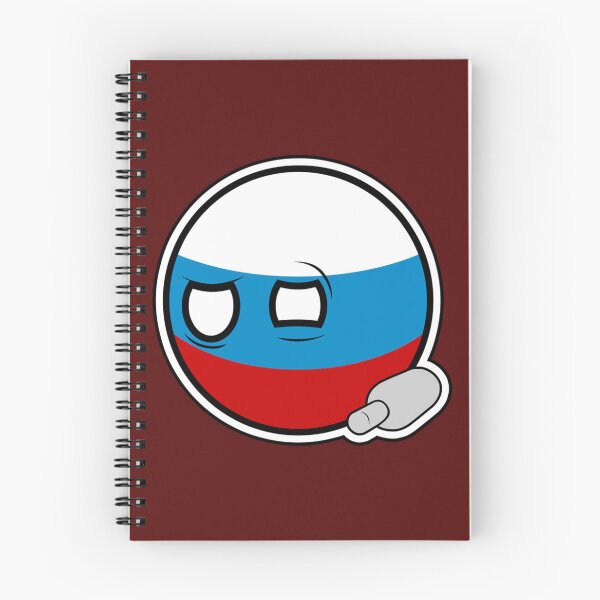 Item preview, Russiaball with empty bottle  Polandball Countryball   designed and sold by RobinsonBevis.