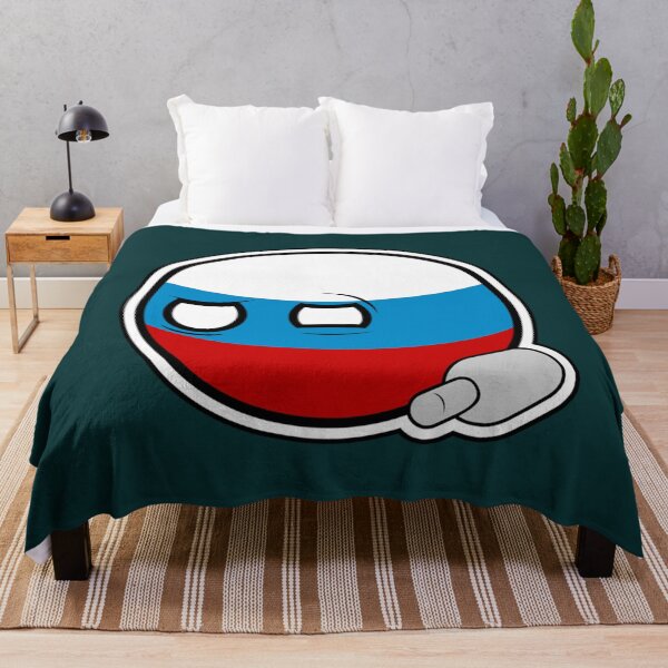Item preview, Russiaball with empty bottle Polandball Countryball designed and sold by RobinsonBevis.