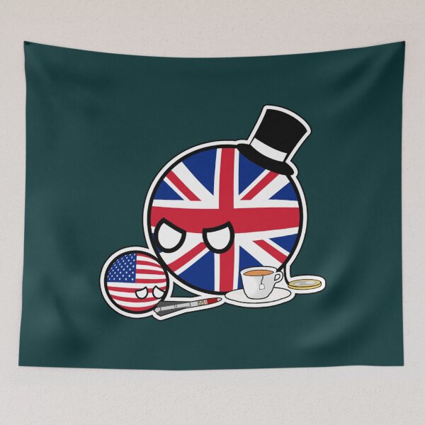 Item preview, Scolding UKball USAball  Polandball Countryball   designed and sold by RobinsonBevis.