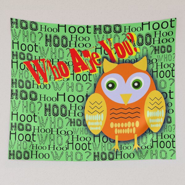 Item preview, Hoo Are You designed and sold by RoxanneG.