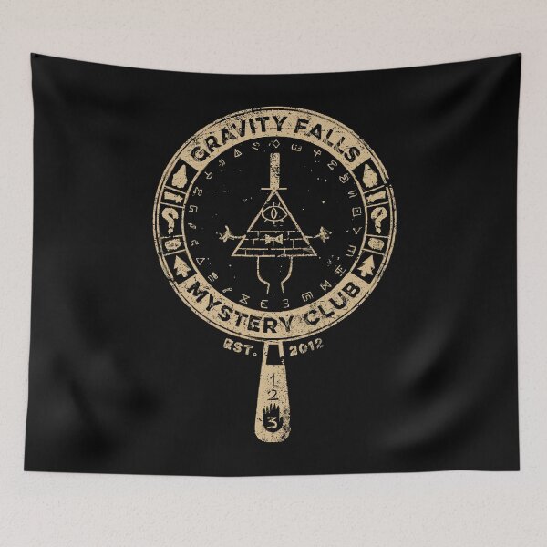 Item preview, Men Women Gravity Brown Falls Mystery Club Funny Men Fan designed and sold by Rickiecharose.