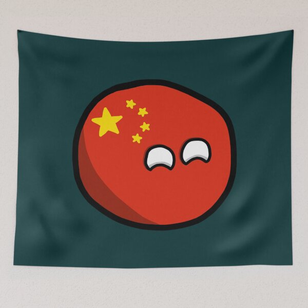 Item preview, Simple chinese hand-drawn countryball   designed and sold by RobinsonBevis.