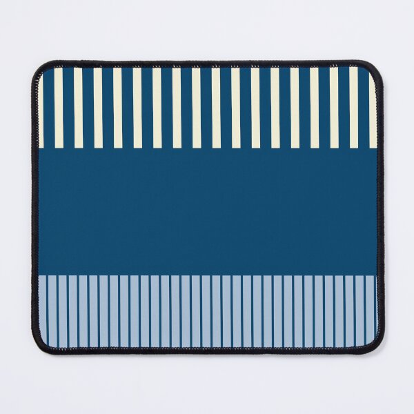 Item preview, Colour Pop Stripes - Dark Blue, Light Blue and Cream designed and sold by LAEC-Shop.