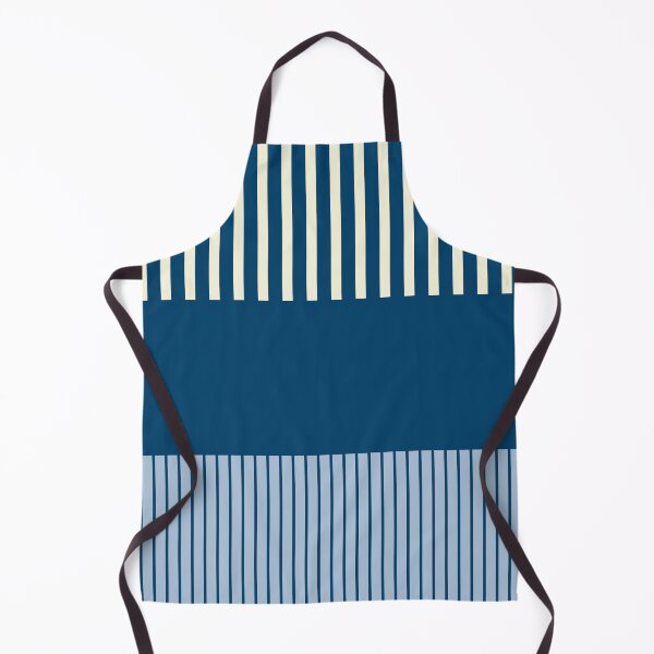 Item preview, Colour Pop Stripes - Dark Blue, Light Blue and Cream designed and sold by LAEC-Shop.