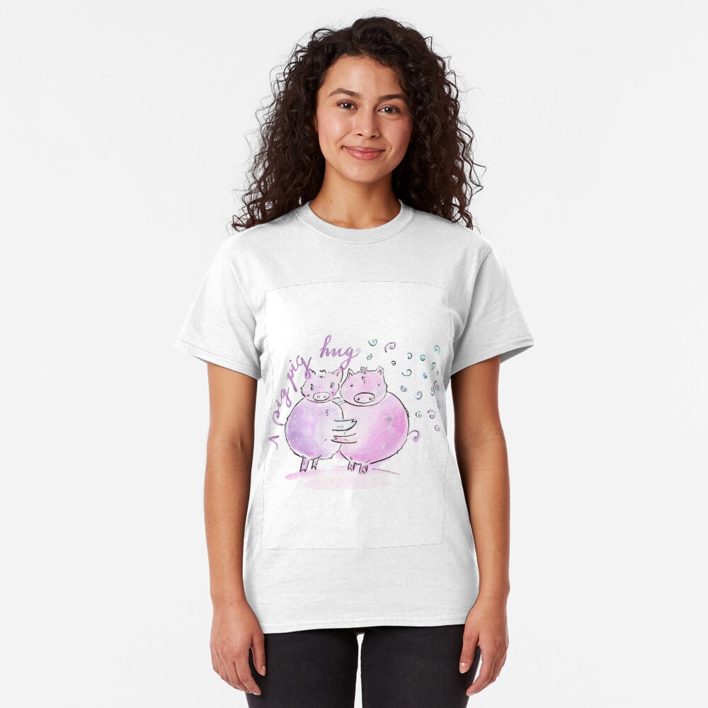 A pig pig hug! Classic T-Shirt