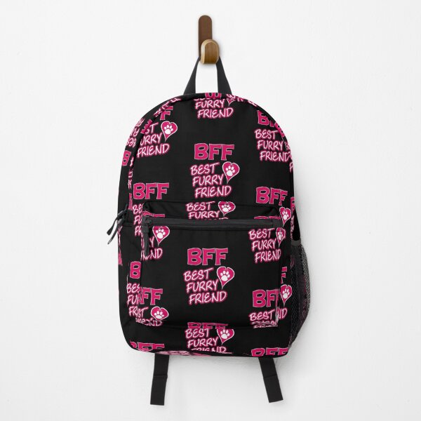 Item preview, 'BFF Best Furry Friend' (Black) designed and sold by The Button Gal.