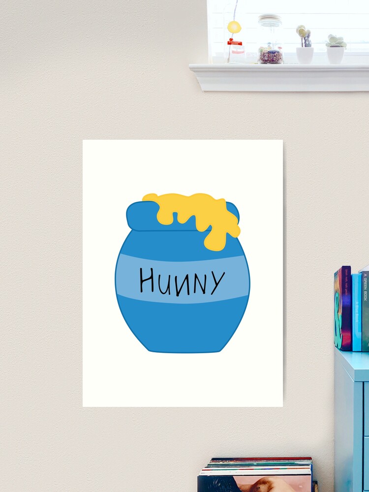 Hunny Pot © GraphicLoveShop Art Print for Sale by graphicloveshop