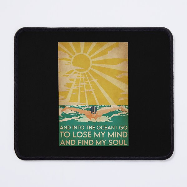Item preview, Swimming - Into The Ocean I Go To Lose My Mind designed and sold by cevyl49.
