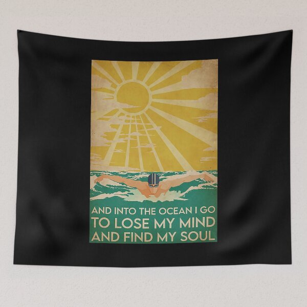 Item preview, Swimming - Into The Ocean I Go To Lose My Mind   designed and sold by cevyl49.