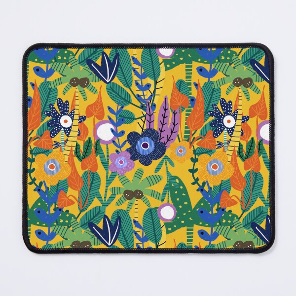 Item preview, Jungle Floral Yellow designed and sold by susycosta.