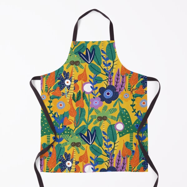 Item preview, Jungle Floral Yellow designed and sold by susycosta.