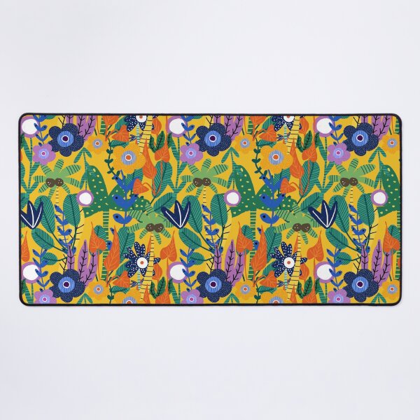 Item preview, Jungle Floral Yellow designed and sold by susycosta.