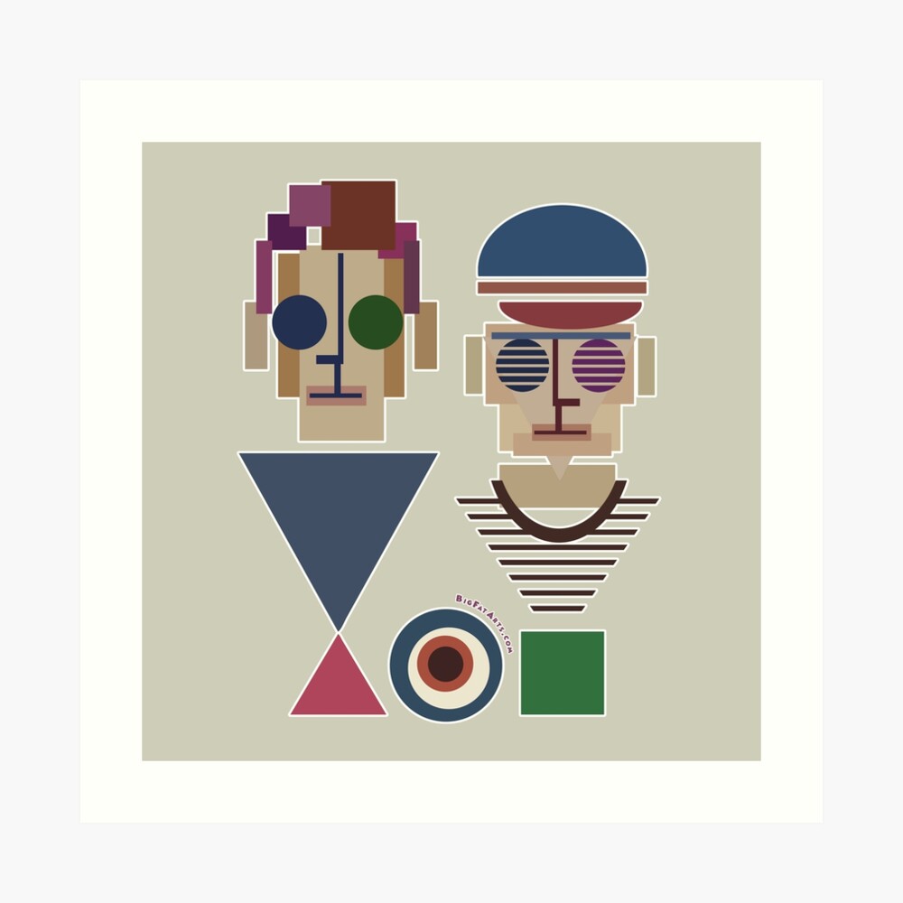 Bauhaus Boys Art Print
