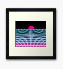 Vaporwave Framed Print