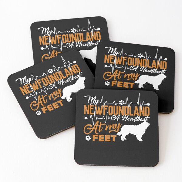 Item preview, My Newfoundland A Heartbeat At My Feet designed and sold by UnknownArtistt.