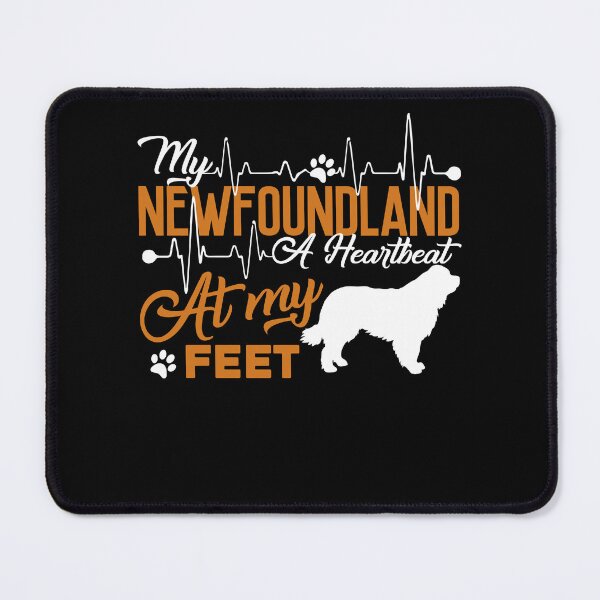 Item preview, My Newfoundland A Heartbeat At My Feet designed and sold by UnknownArtistt.