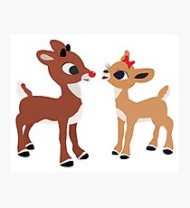 Classic Rudolph and Clarice Photographic Print