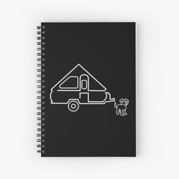 Item preview, Dog Aliner A Frame Travel Trailer Happy Camper Dog designed and sold by BennetJaco.