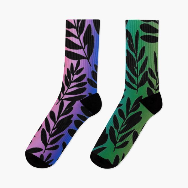 Item preview, Multi Coloured leaves Digital Design designed and sold by NightRags.