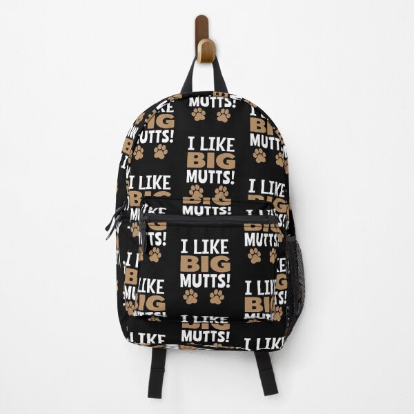 Item preview, 'I Like Big Mutts!' (Black) designed and sold by The Button Gal.