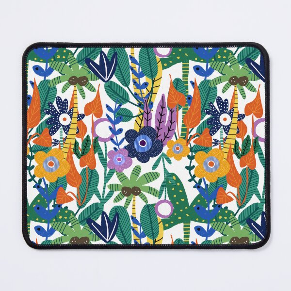 Item preview, Jungle Floral White designed and sold by susycosta.