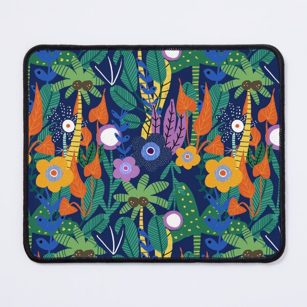 Item preview, Jungle Floral Blue designed and sold by susycosta.