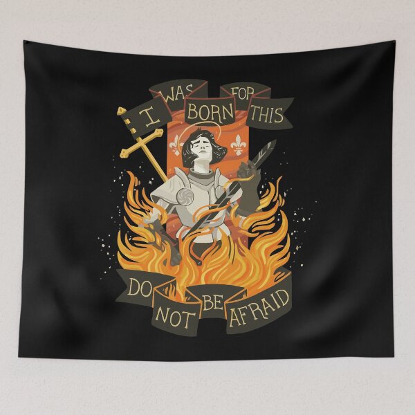 Item preview, jeanne d arc i was born for this, do not be afraid designed and sold by OscarManuel.