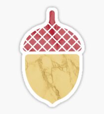 Marble Acorn Sticker
