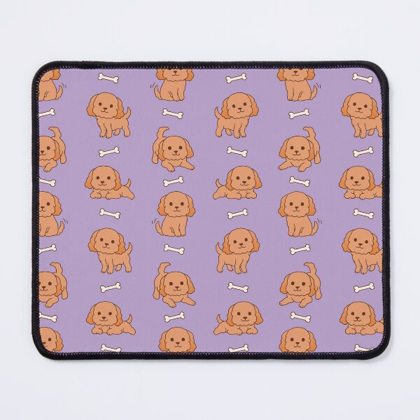 Item preview, Cavoodle puppies - Purple Pattern designed and sold by noryushi.