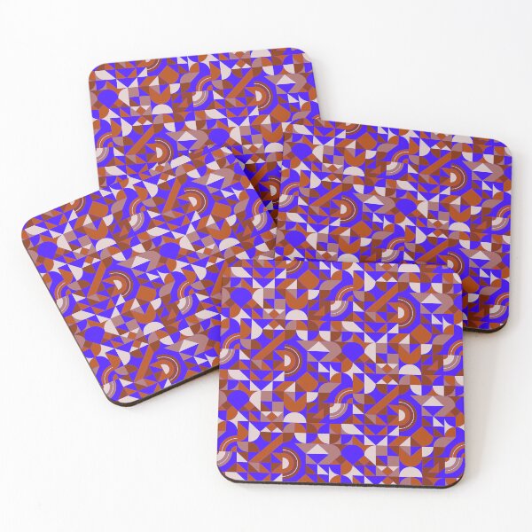 Item preview, geometric colorful patterns conceptual Art - Abstract Neo Geo graphic design designed and sold by Design Repo.